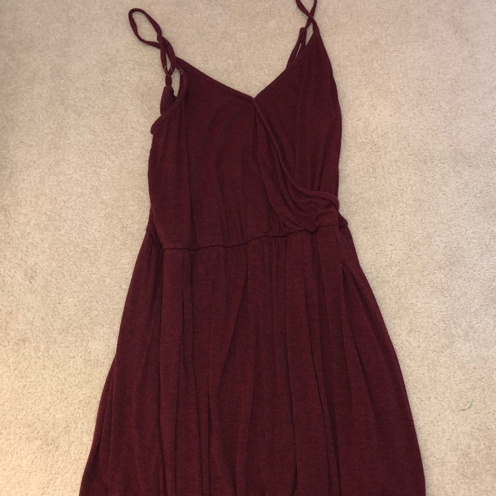 Maroon Romper